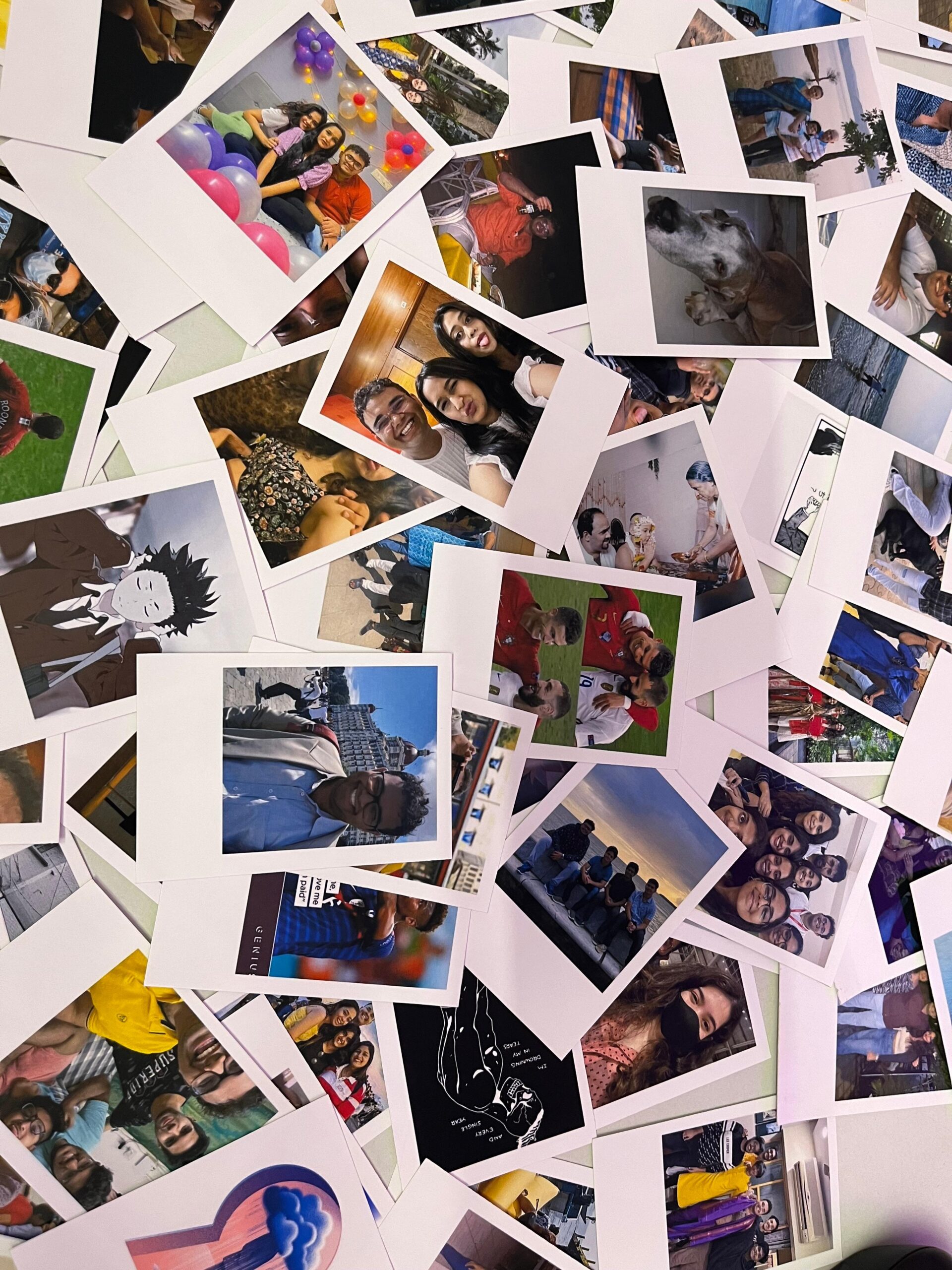 Personalized Polaroid photo