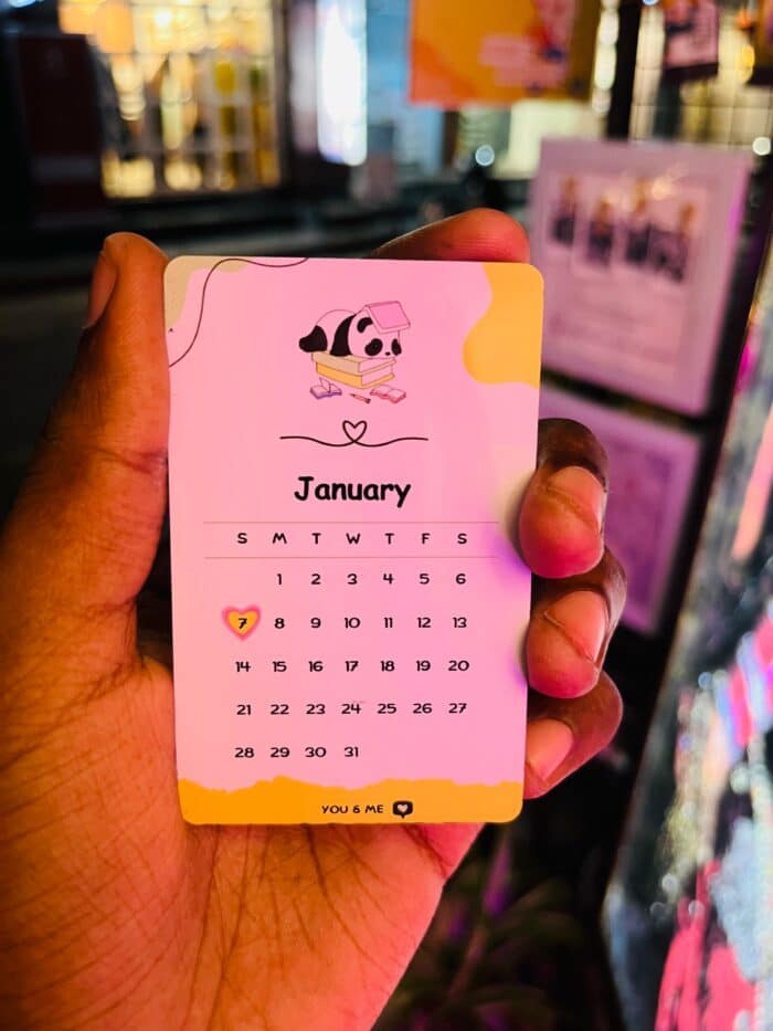 Calendar Wallet card - Image 2