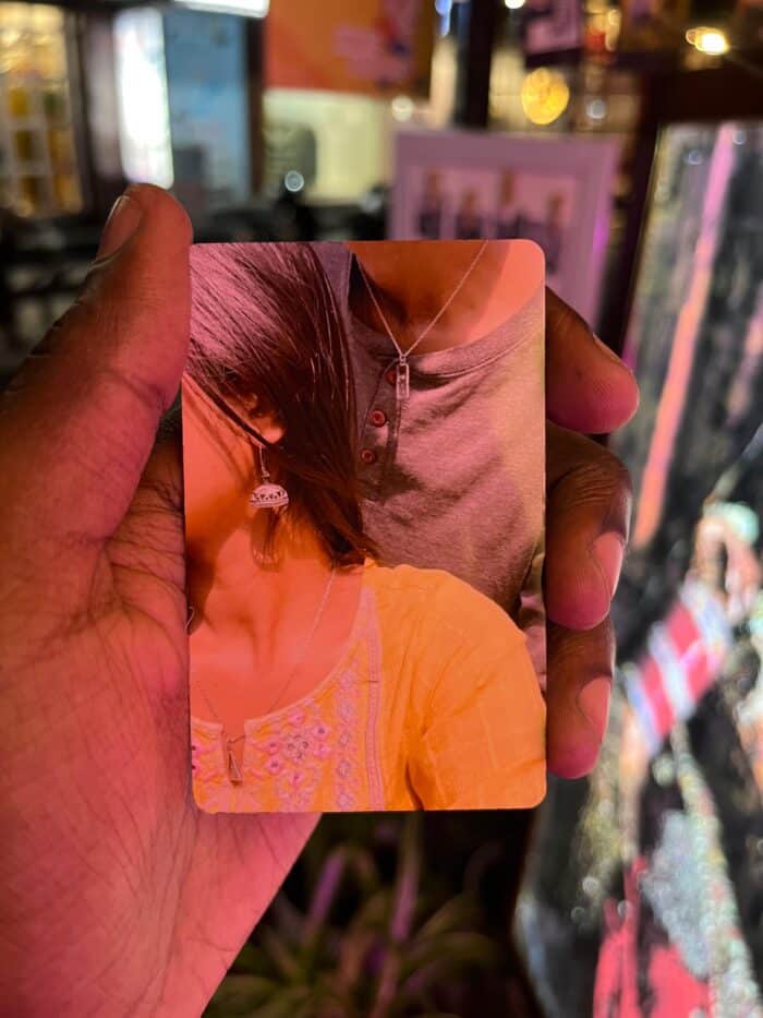 Customized Calendar Wallet card
