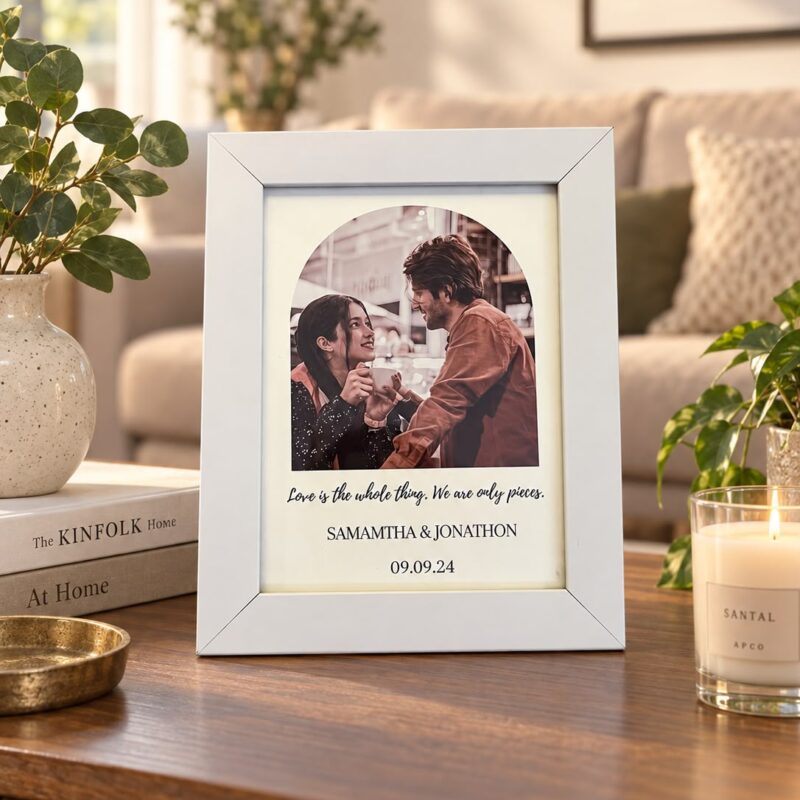 Personalized Couple Photo Frame