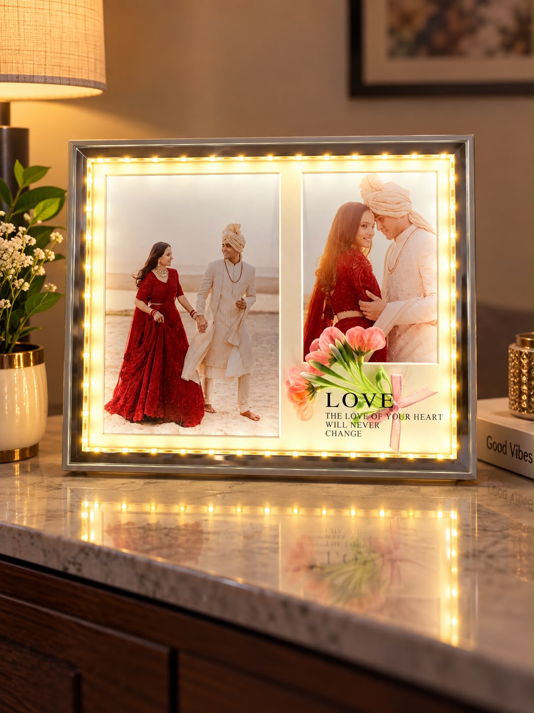 LED Light Love Frame - Image 2