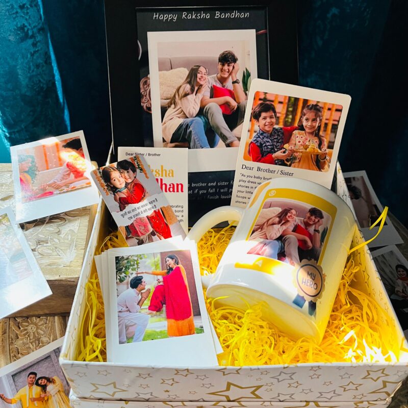 Meraphotowala Customize Gift - Hamper for Brother Sister Friends